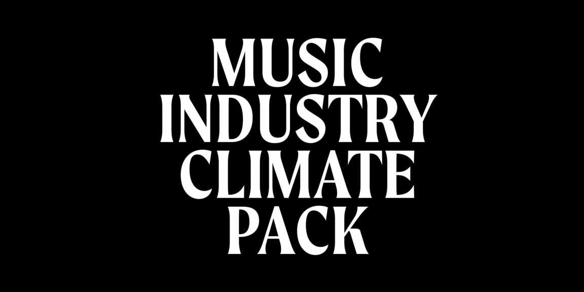 Music Industry Climate Pack